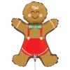 14"S Christmas Gingerbread Man flat Air-Fill (10 count)