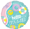 18"A Hello Summer flat (10 count)