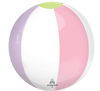 16"A Beach Ball Pastel Orbz Pkg (5 count)