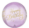 16"A Happy Birthday Lavender Luxe Orbz Pkg (5 count)