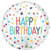 18"A Happy Birthday Confetti PKG (5 COUNT)