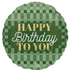 18"A Happy Birthday To You Stylish Sage Pkg (5 count)