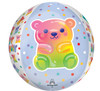 16"A Happy Birthday Gummy Bear Orbz Pkg (5 count)