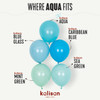 5"K Aqua Blue (50 count)
