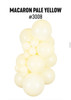 12"K Macaron Pale Yellow XL Bag (500 count)