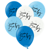 12"K Hello Baby Blue Theme (25 count)