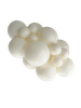 24"T Lace Metallic Ivory Pkg (3 COUNT)