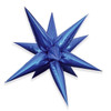 19"B Exploding Star Sapphire Blue flat (1 COUNT)