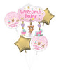 Bouquet Welcome Baby Tiny Treasures Girl Pkg (1 count)
