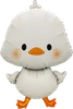 21"B Cartoon Duck Body Pkg (5 count)