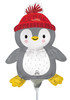 12"A Penguin Frosted Friends  flat Air -Fill (10 count)