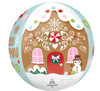 16"A Merry Christmas Gingerbread House Baking Spirits Bright Orbz Pkg (5 count)