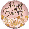 18"C Happy Birthday Roses flat (10 count)