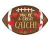 31"A You're A Great Catch Football Red Zone Pkg (5 count)