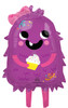 24"A Monster Cute Purple Pkg (5 count)
