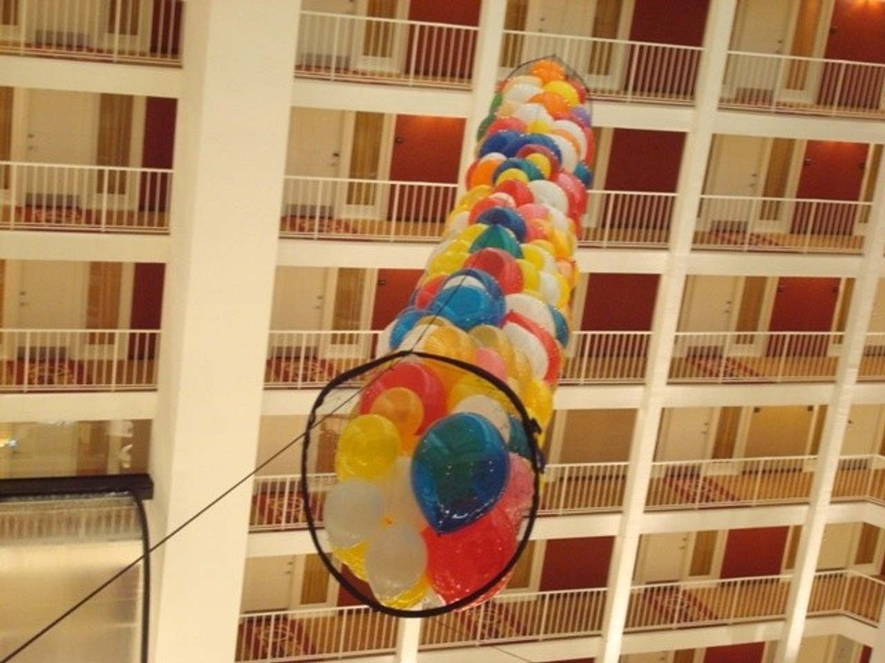 balloon drop net