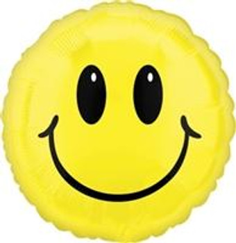 18"A Smiley Face Yellow (10 count)