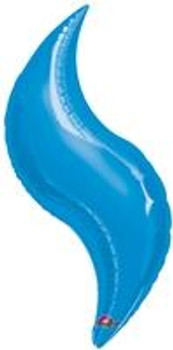 42"A Curve Blue flat (3 count)