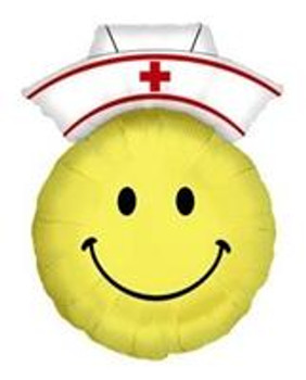 28"B Nurse Smile Face Pkg (5 count)