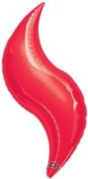 36"A Curve Red flat (3 count)
