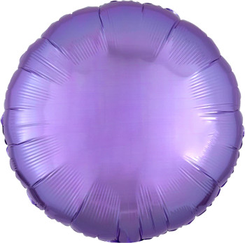 18"A Round Metallic Pearl Lavender Purple (10 count)