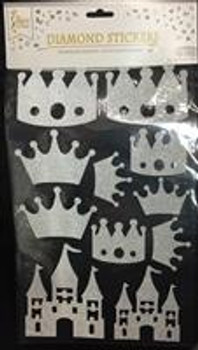 Stickers Castle Silver Pkg ( 1 count)
