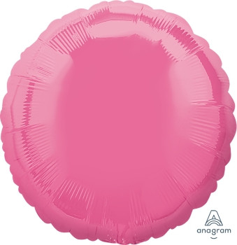 18"A Circle/ Round, Rose Mylar(10 count)