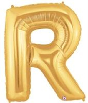 7"B Gold R (5 count)