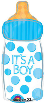 18"A Baby Bottle It's A Boy Pkg (5 count)