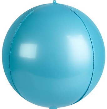 10"B Sphere Light Blue flat (10 count)