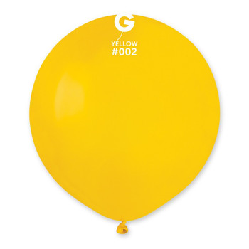 19"G Yellow #002 (25 count)