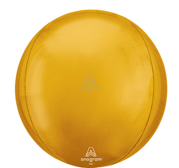 16"A Orbz Gold flat (3 count)