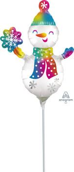 14"A Satin Infused Snowman Air-Fill Only (10 count)