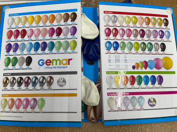 Gemar Portfolio Color Chart
