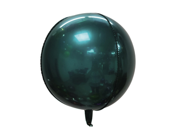 22"B Sphere Teal flat (5 count)