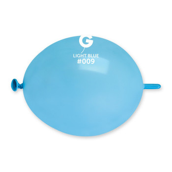 6"G Link Light Blue #009 (100 count)