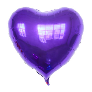 24"I Heart Purple (10 count)