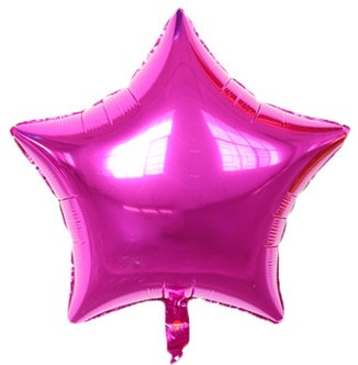 24"B Star Fuchsia flat (10 COUNT)
