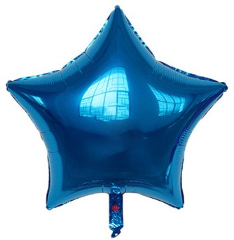 24"B Star Royal Blue flat (10 COUNT)