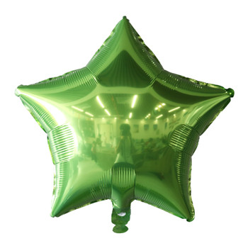 18"I Star Lime Green (10 count)
