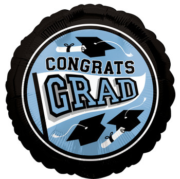 18"A Congrats Grad Light Blue (10 count)