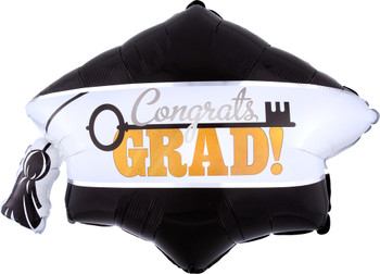 31"A Grad Key To Success Cap Pkg (5 count)