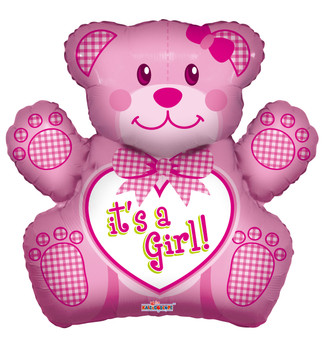 28"K Baby Bear Girl (5 count)