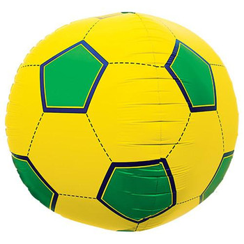 17"N Sports Soccer Ball Brazil 3D Pkg (1 count)