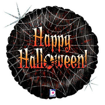 18"B Happy Halloween Wicked Web (10 count)