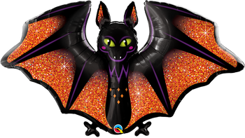 50"Q Glitz and Glam Bat Halloween Pkg (5 count)