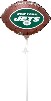 9"A Football New York Jets Air-Fill Only (10 count)