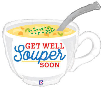 31"B Get Well Souper Soon Pkg (1 count)