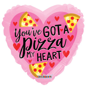 18"K You've Got A Pizza My Heart (10 count)