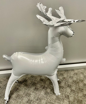 32"B Reindeer 3D White pkg (5 count)